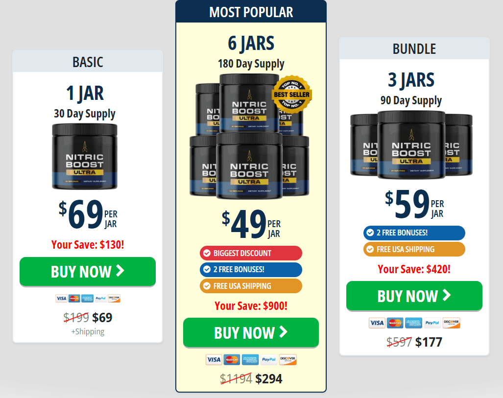 Nitric Boost Tonic Offer